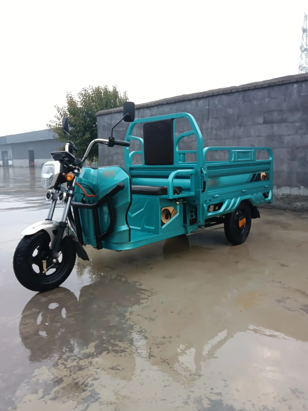 Safe Cheap Strong Power Tuk Tuk Good Quality 500W/800W/1000W Electric Mobility Tricycle Large Cargo Trike