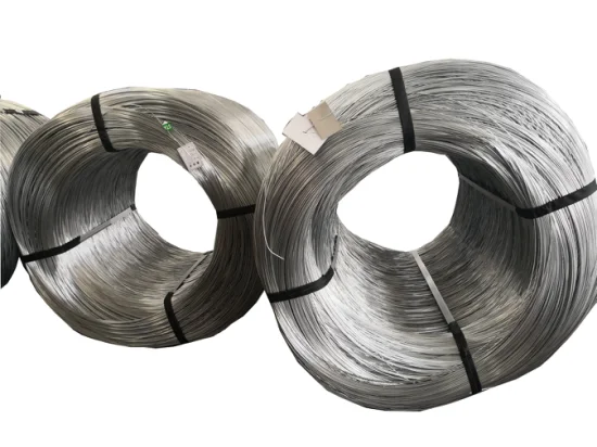 Filo di acciaio zincato/filo di ferro/filo di legatura certificato India Bis da 1,25 mm 2,90 mm
